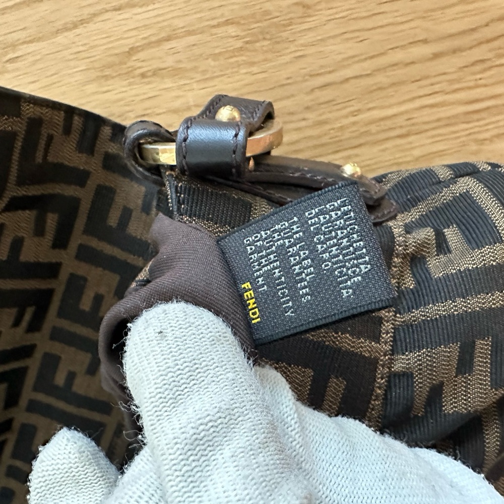 Fendi Zucca Small Shoulder Bag - Picture 10 of 16